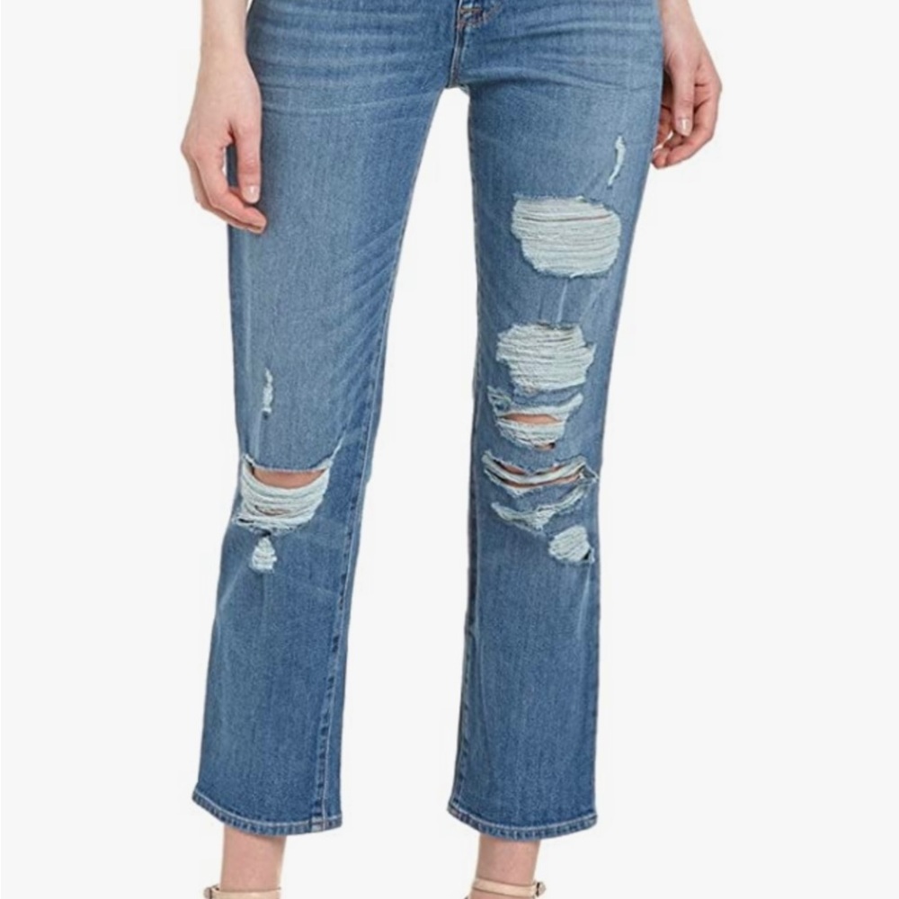 Hudson Jeans Women's Zoeey High Rise Straight Jean, Kool, 30
NWT